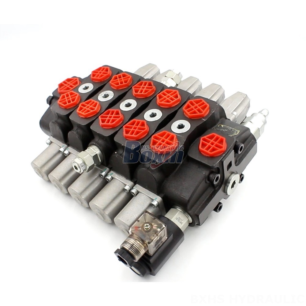 SD8-Electric Unloading Valve Manual 5 Spool Sectional Directional Valve Manufacturer & Supplier cover photo